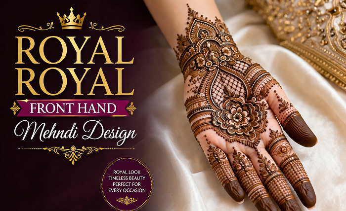 instagram instagram stylish royal front hand mehndi design